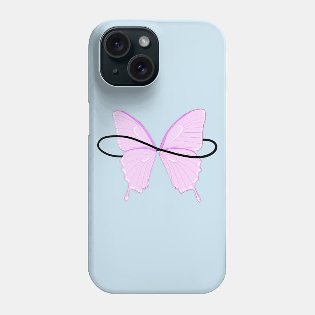 Infant loss butterfly Phone Case by Kurakookaburra 