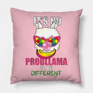 lt's no probllama to be different tee Pillow