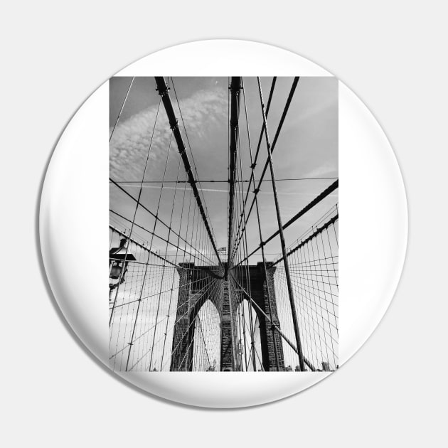 Brooklyn Bridge, New York City - Travel Photography Pin by BloomingDiaries