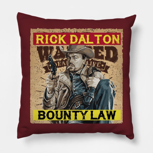 Bounty Law Pillow by FabsByFoster