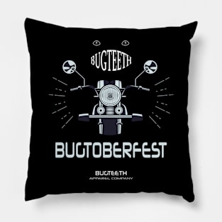 Bugtoberfest by Bugteeth Apparel Company Pillow