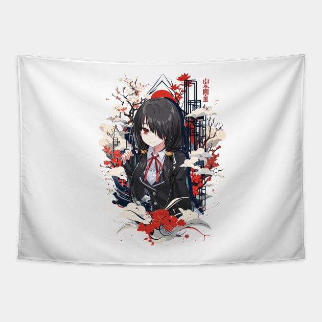 Kurumi tokisaki Tapestry by artoriaa