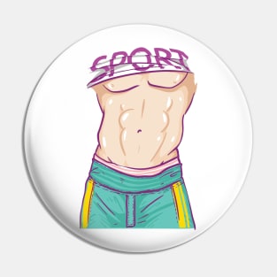 Sport Body Pin