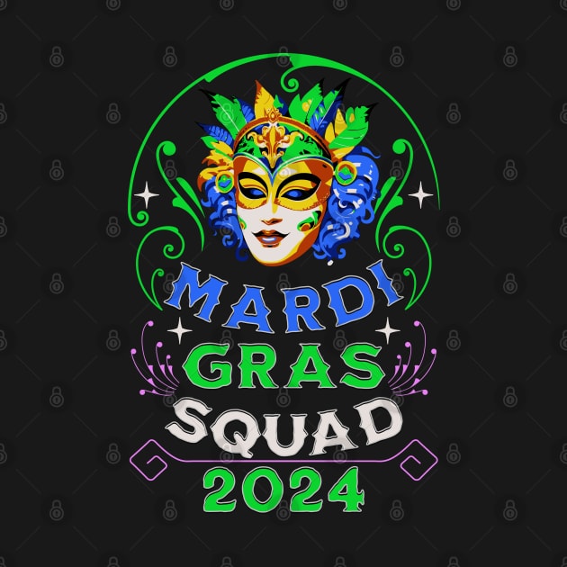 Mardi Gras Squad 2024 by Norse Magic