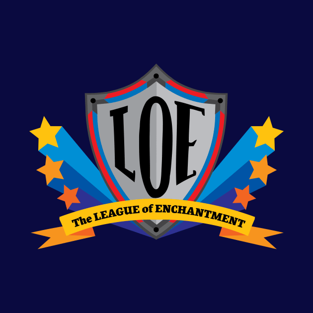 LOE Shield & Stars by The League of Enchantment