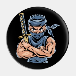 Ninja warrior Pin