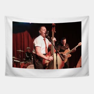 Jim Heath The Reverend Horton Heat Photograph Tapestry