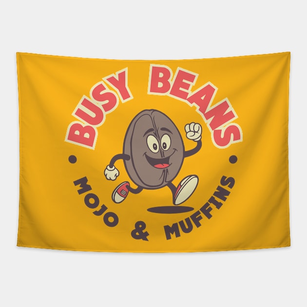 Busy Beans Mojo & Muffins Tapestry by Signal 43