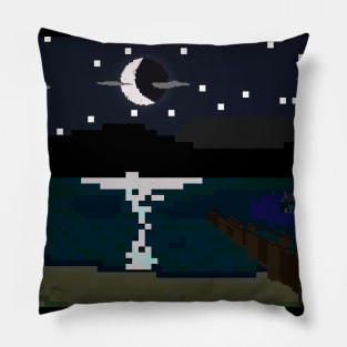 Night Lake Pillow