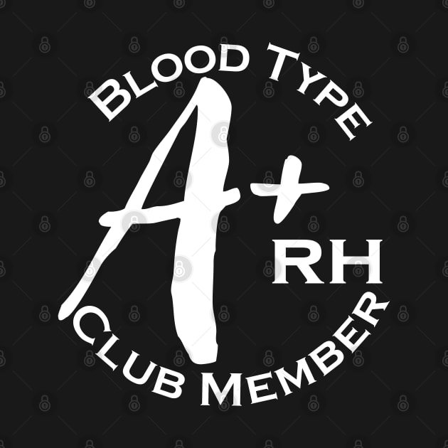 Blood type A plus club member - Dark by Czajnikolandia