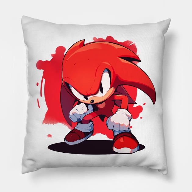 knuckles Pillow by piratesnow