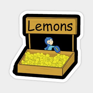 Lemon stand megaman Magnet