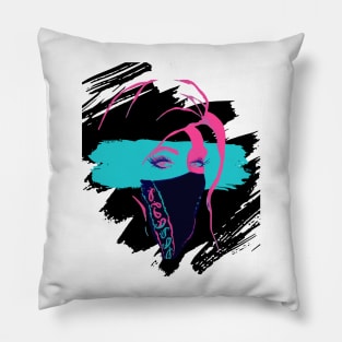 Bandana Style | Chicana Urban Pop Art Pillow