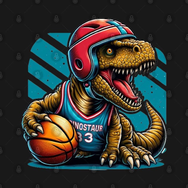 Basketsaurus by sonnycosmics