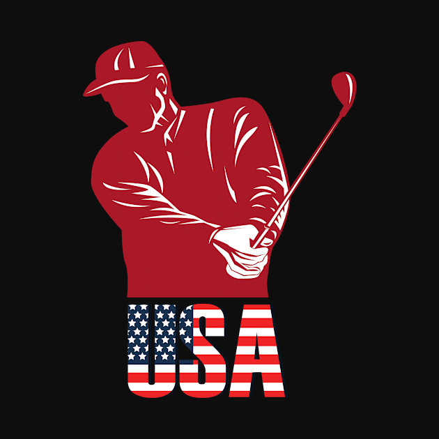 Team USA Golf, tokyo 2020 olympics by Hussar