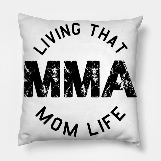 Mixed martial arts mom. Perfect present for mother dad father friend him or her Pillow by SerenityByAlex