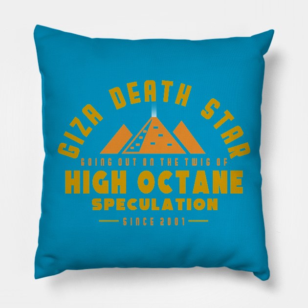 Giza Death Star - High Octane Pillow by Giza Community