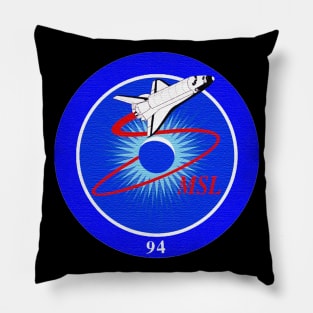 Black Panther Art - NASA Space Badge 24 Pillow