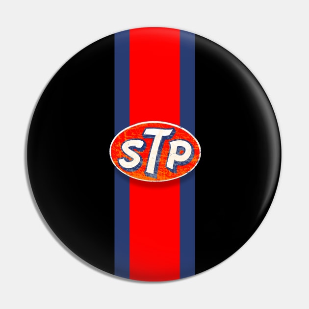 STP Racing - Stripe Pin by Midcenturydave