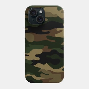 Camouflage Military Troops Soldier Army Veteran Phone Case