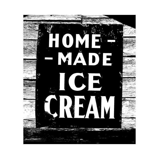 Home-made Ice-cream Sign by aldersmith