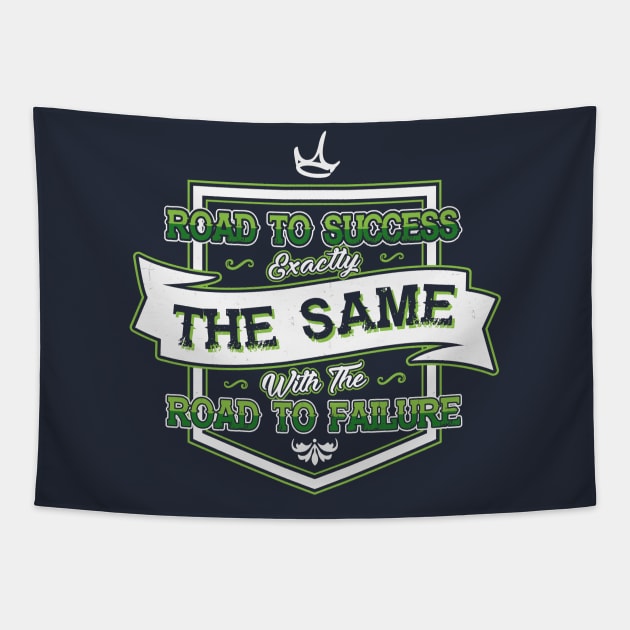 Road to success Tapestry by RamsApparel08