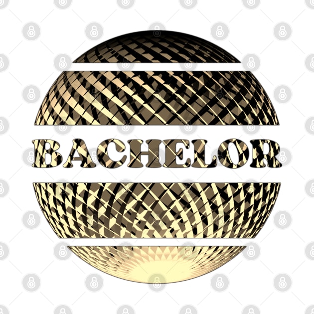 Bachelor discoball in gold by Bailamor