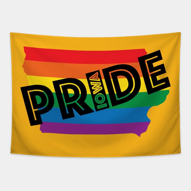 Iowa Pride Tapestry by AnytimeDesign