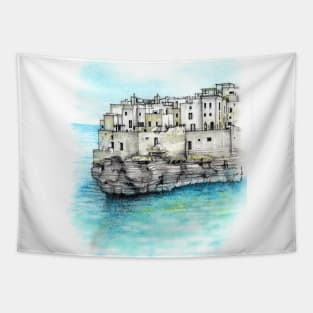 Polignano a Mare, Puglia, Italy Tapestry