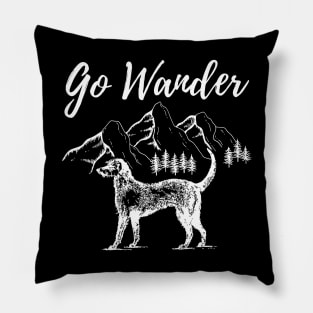 Go Wander Adventure Dog Pillow