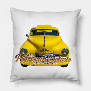 1950 Plymouth Deluxe Business Coupe Pillow