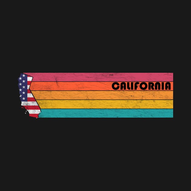 California State Retro Vintage by Happy as I travel