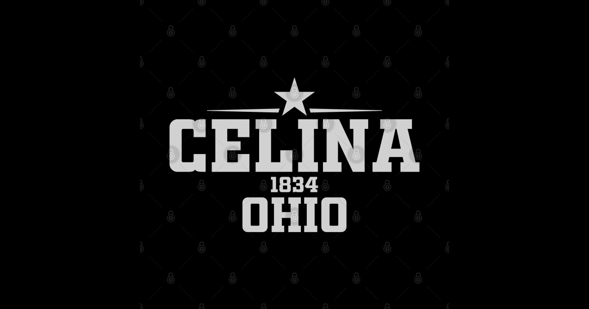 Celina Ohio Celina Ohio Sticker TeePublic