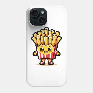 Fry-Day Fun - Anime French Fries Character Phone Case