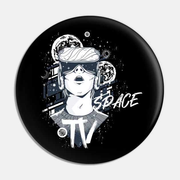 Space TV Pin by ArtRoute02