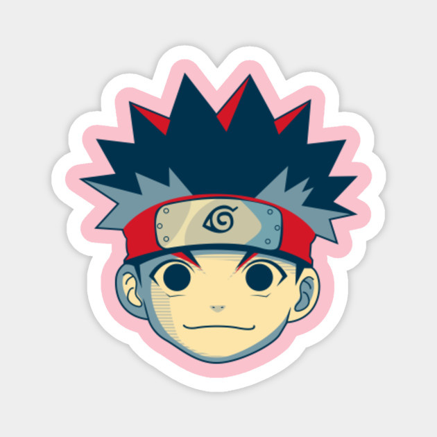 Naruto Uzumaki Head Style Obama Hope Uzumaki Naruto Magnet Teepublic