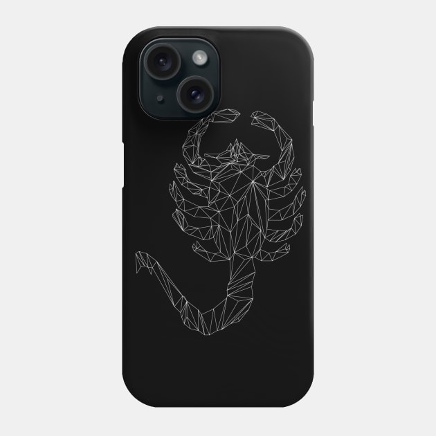 Low-poly Scorpion Phone Case by Scanline