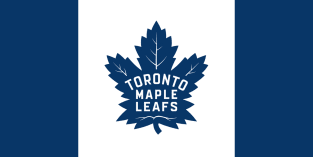 Toronto Maple Leafs Flag Magnet