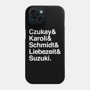 CAN / Krautrock Names List Design Phone Case