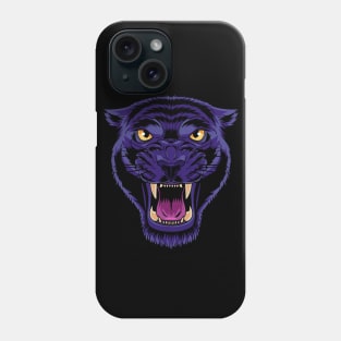 Black Panther Party Animal Face Phone Case