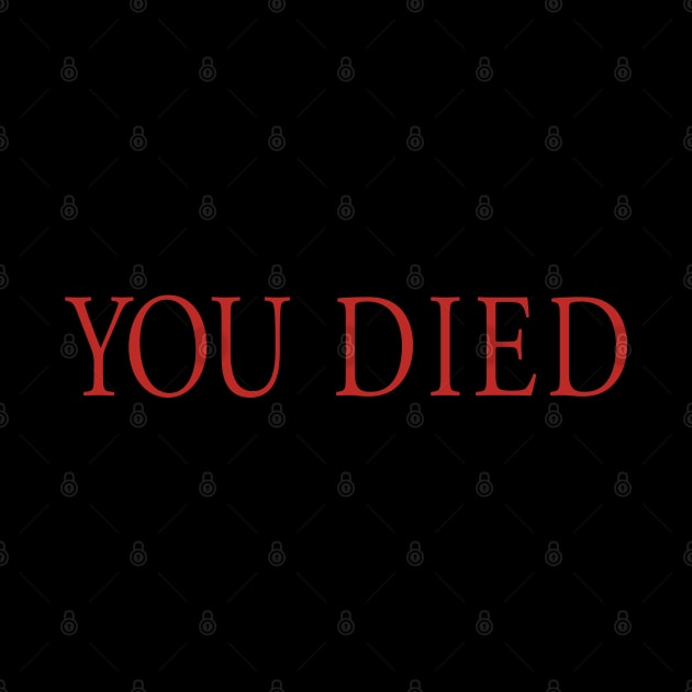 You Died by fandemonium