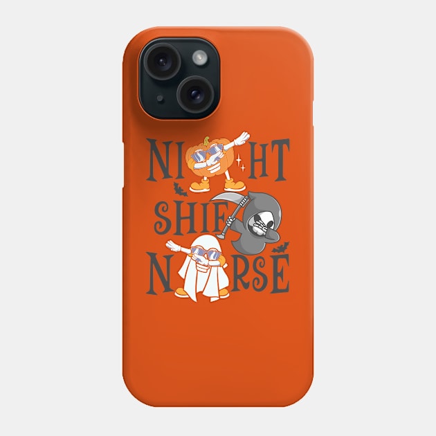 Night Shift Nurse Phone Case by Etopix