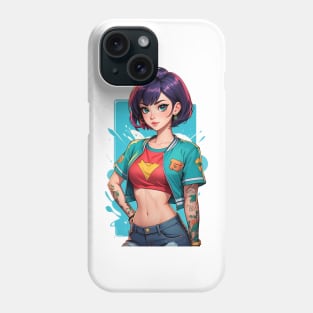 Beautiful young and modern pin-up girls Phone Case