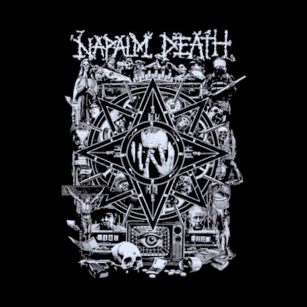 Napalm Death new 5 by Vidi MusiCartoon