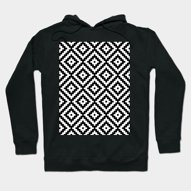aztec design hoodie