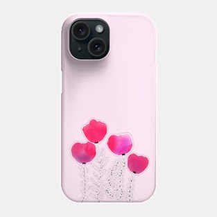 Pink Flowers Phone Case