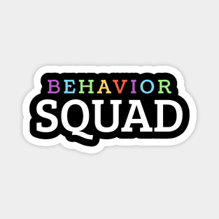 Behavior Squad - Colorful Bold Magnet