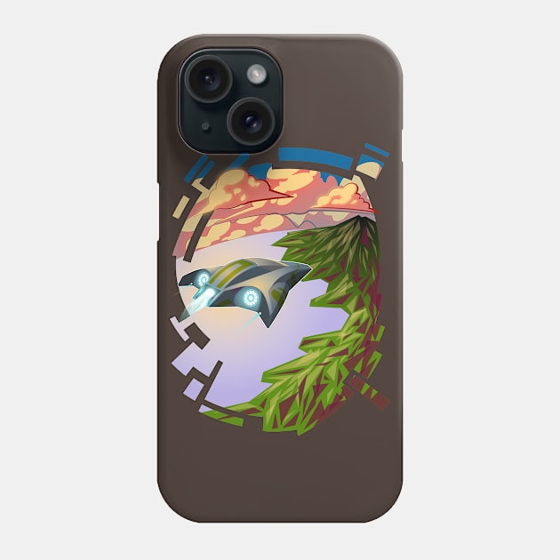 Air Tour Phone Case by AzizDraws