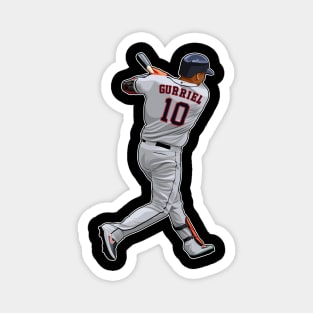 Yuli Gurriel #10 Hits Homerun Magnet