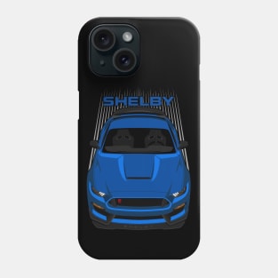 Ford Mustang Shelby GT350R 2015 - 2020 - Velocity Blue Phone Case